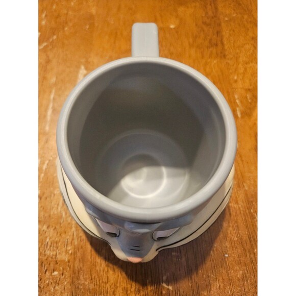 Bugs Bunny 3D Plastic Mug 1992 Warner Bros Vintage Cup Looney Tunes - Picture 8 of 8